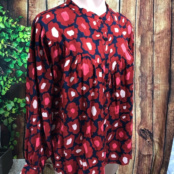 Compania Fantastica Blouse Size Small - Picture 4 of 7